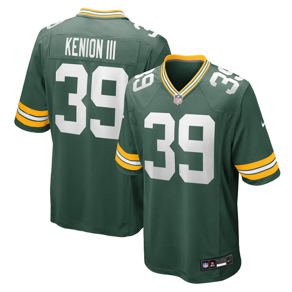Green Bay Packers Murvin Kenion III Nike Green Team Game Jersey