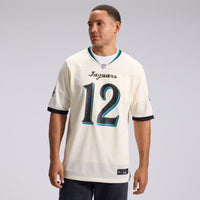 Jacksonville Jaguars Travis Hunter Nike Natural 2026 Rivalries Collection Game Jersey