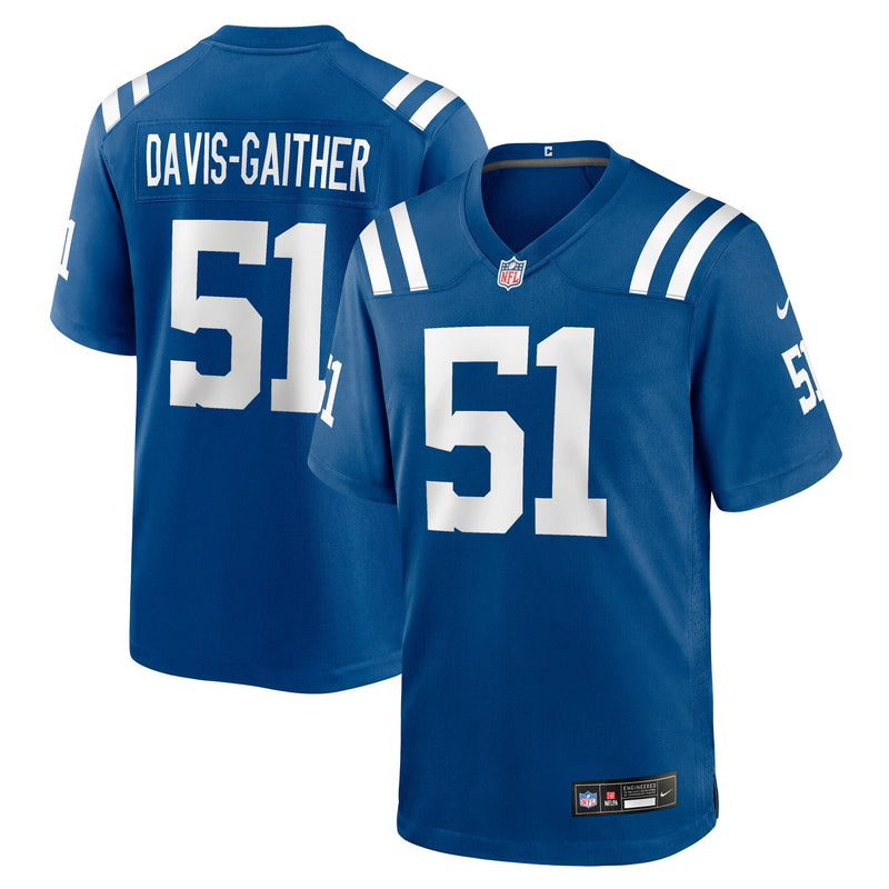 Indianapolis Colts Akeem Davis-Gaither Royal jersey – view 1
