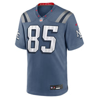 New England Patriots Hunter Henry Blue jersey – view 2