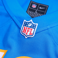 Los Angeles Chargers Marlowe Wax Nike Powder Blue Team Game Jersey