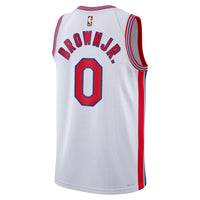 Brooklyn Nets Mikel Brown Jr. - White jersey – view 4