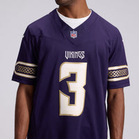 Minnesota Vikings Jordan Addison Nike Purple 2026 Rivalries Collection Printed Limited Jersey