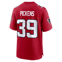 Atlanta Falcons Zacch Pickens Red jersey – view 3