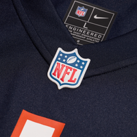Chicago Bears Garrett Bradbury Nike Navy Team Game Jersey