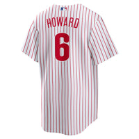 Philadelphia Phillies Ryan Howard Nike White Replica Player Jersey