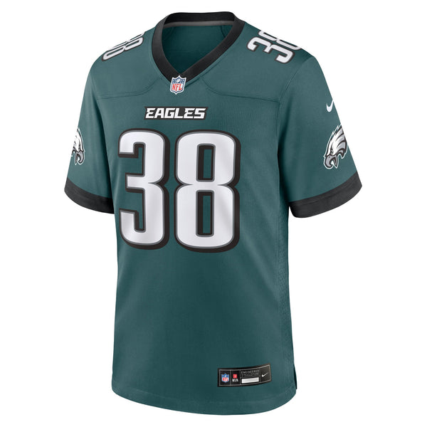 Philadelphia Eagles Cole Wisniewski Nike Midnight Green Team Game Jersey