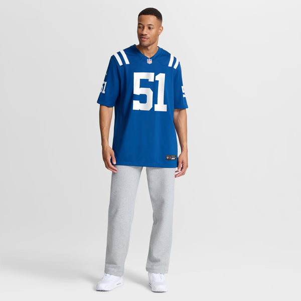 Indianapolis Colts Akeem Davis-Gaither Nike Royal Team Game Jersey