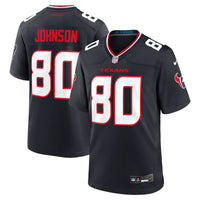 Houston Texans Andre Johnson Nike Navy Team Retired Player Game Jersey