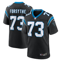 Carolina Panthers Stone Forsythe Black jersey – view 1