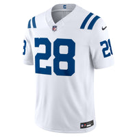 Indianapolis Colts Jonathan Taylor Nike White Vapor F.U.S.E. Printed Limited Jersey