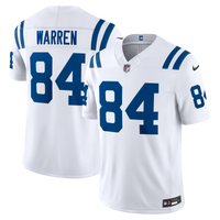 Indianapolis Colts Tyler Warren Nike White Vapor F.U.S.E. Printed Limited Jersey
