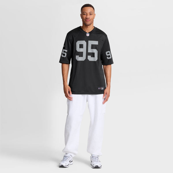 Las Vegas Raiders Kwity Paye Nike Black Team Game Jersey