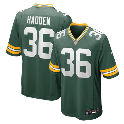 Green Bay Packers Kamal Hadden Nike Green Team Game Jersey