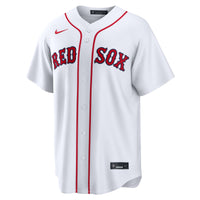 Boston Red Sox Nike White Home Stadium Custom Jersey