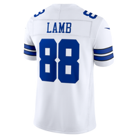 Dallas Cowboys CeeDee Lamb Nike White Vapor F.U.S.E. Printed Limited Jersey