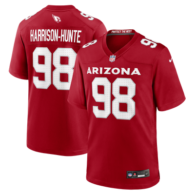 Arizona Cardinals Jared Harrison-Hunte Nike Cardinal Team Game Jersey