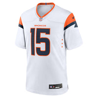 Denver Broncos Nik Bonitto White jersey – view 2