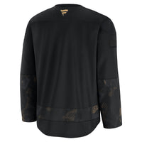 Vegas Golden Knights Fanatics Black 2024 Military Appreciation Practice Jersey