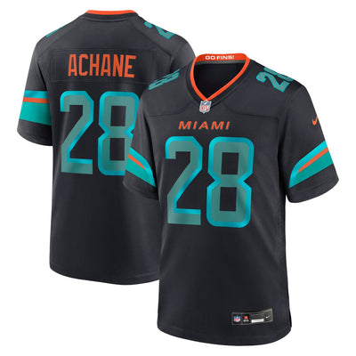 Miami Dolphins De’Von Achane Nike Navy Rivalries Collection Game Jersey