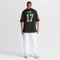 Las Vegas Raiders Nakobe Dean Nike Black Team Game Jersey