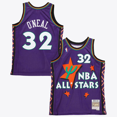 NBA Mitchell & Ness Shaquille O'Neal 1995 Swingman Authentic Jersey All-Star - Purple