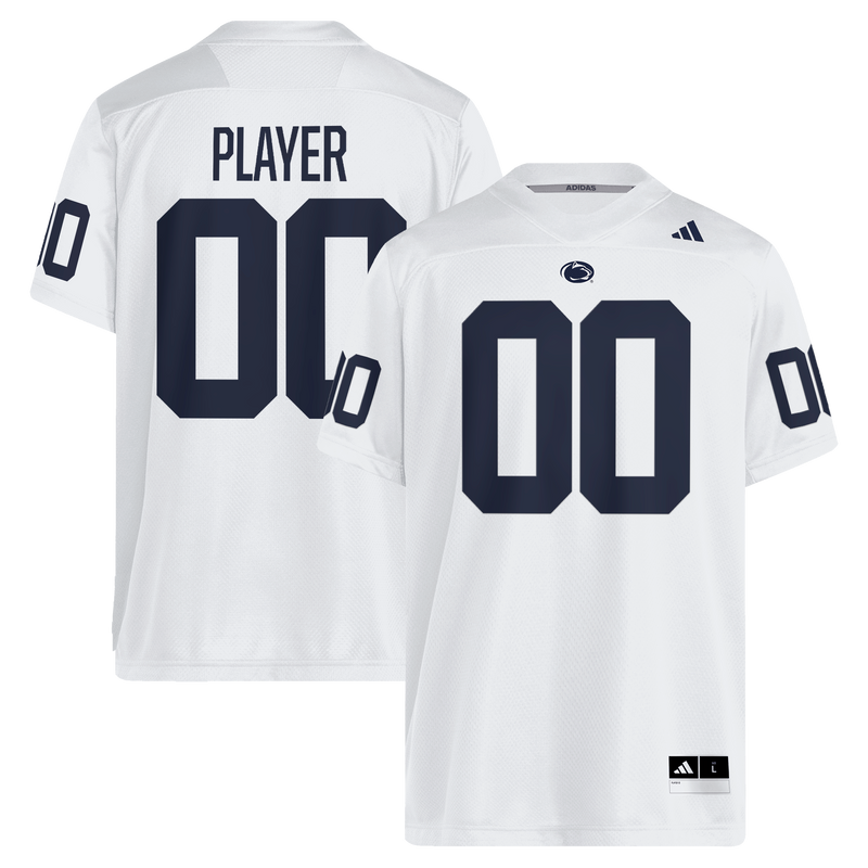 Penn State Nittany Lions adidas NIL Pick-A-Player Replica Football Jersey - White