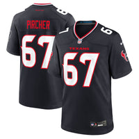 Houston Texans Max Pircher Navy jersey – view 1