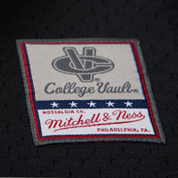 North Carolina Tar Heels Mitchell & Ness On The Clock Full-Button Fashion Jersey - Black