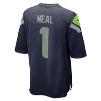 Seattle Seahawks Julian Neal Navy jersey – view 3
