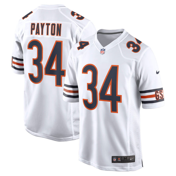 Chicago Bears Walter Payton Nike White Retired Player Away Game Jersey
