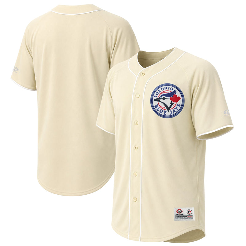 Toronto Blue Jays Stitches Cream Fashion Jersey