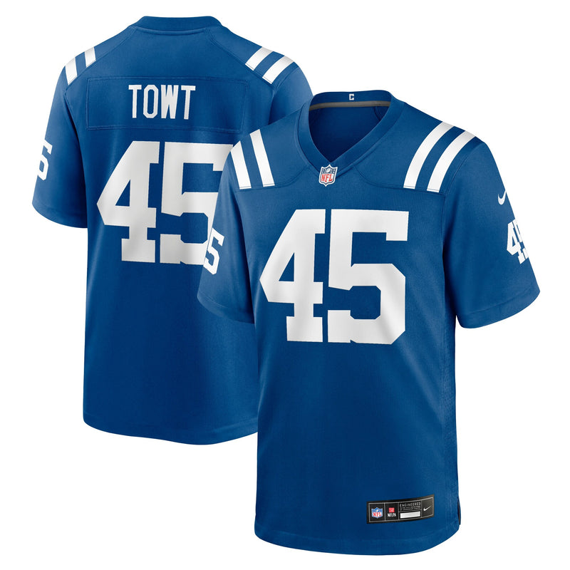 Indianapolis Colts Carson Towt Royal jersey – view 1