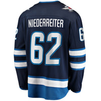 Winnipeg Jets Nino Niederreiter Navy jersey – view 4