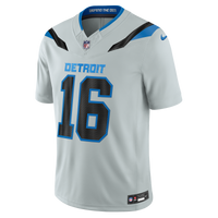 Detroit Lions Jared Goff Nike Silver 2026 Rivalries Collection Printed Limited Jersey