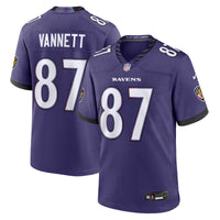 Baltimore Ravens Nick Vannett Purple jersey – view 1
