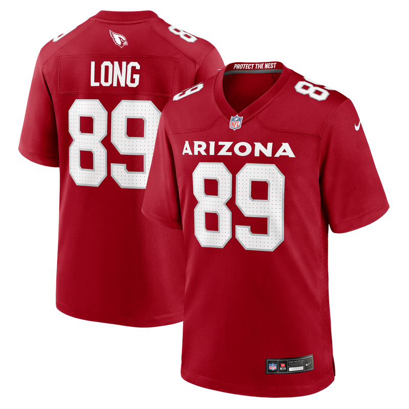 Arizona Cardinals Hunter Long Nike Cardinal Team Game Jersey