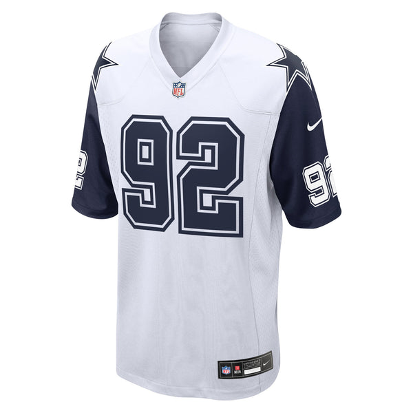 Dallas Cowboys Quinnen Williams Nike White Game Jersey