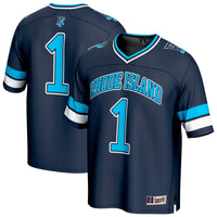 #1 Rhode Island Rams GameDay Greats Football Fashion Jersey - Navy