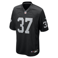 Las Vegas Raiders Roman Hemby Black jersey – view 4