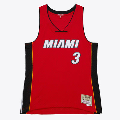 Dwyane Wade Miami Heat 2005 Mitchell & Ness Red Swingman Jersey