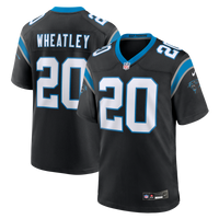 Carolina Panthers Zakee Wheatley Nike Black Team Game Jersey