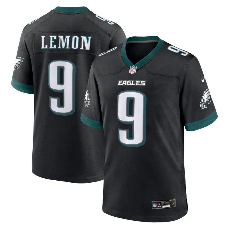 Philadelphia Eagles Makai Lemon Nike Black Alternate Game Jersey