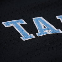 North Carolina Tar Heels Mitchell & Ness On The Clock Full-Button Fashion Jersey - Black