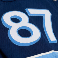 Pittsburgh Penguins Sidney Crosby Mitchell & Ness Blue 2011 Winter Classic Power Play Jersey