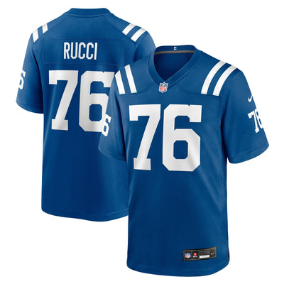 Indianapolis Colts Nolan Rucci Nike Royal Team Game Jersey