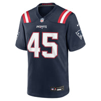 New England Patriots Quintayvious Hutchins Navy jersey – view 4
