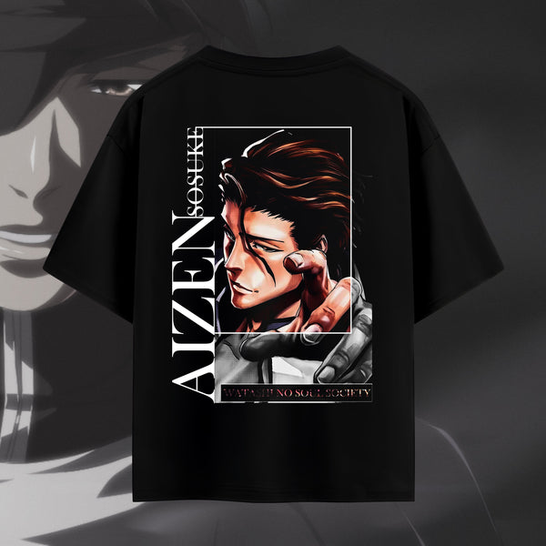 Aizen Void of the Soul - Bleach Oversized Tee