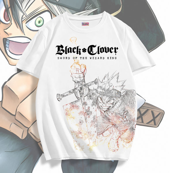 Asta Sword of the Wizard King - Black Clover Oversized Tee