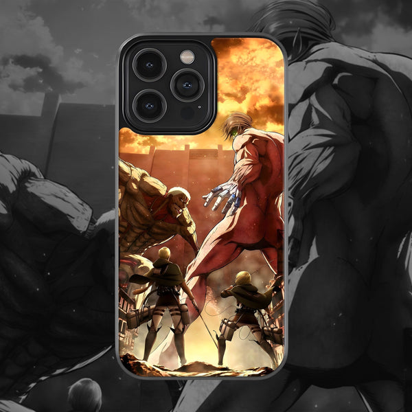 Titan Showdown - Attack on Titan Phone Case